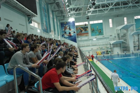 В Рузе проходит чемпионат России по водному поло.